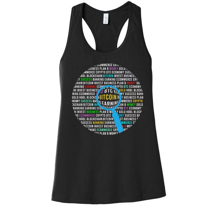 Bitcoin Women's Racerback Tank