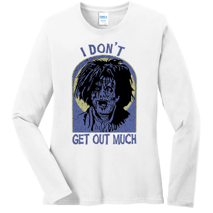 Billy Butcherson I Dont Get Out Much Billy Butcherson Halloween Ladies Long Sleeve Shirt