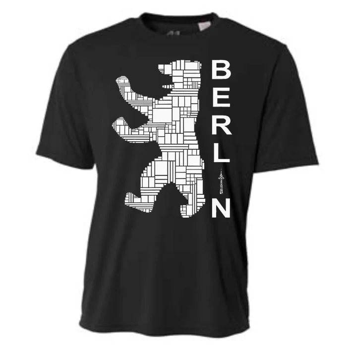 Berlin Bear I Love Berlin Cooling Performance Crew T-Shirt