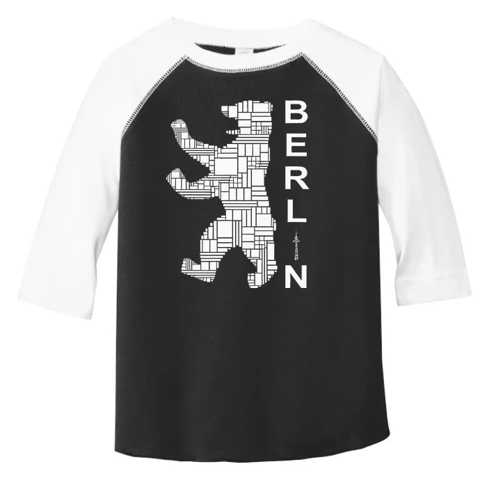 Berlin Bear I Love Berlin Toddler Fine Jersey T-Shirt