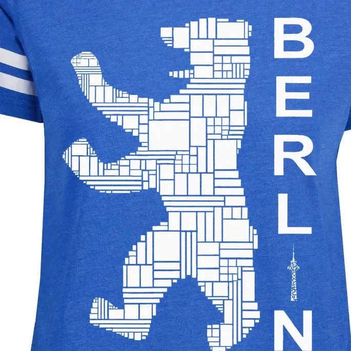 Berlin Bear I Love Berlin Enza Ladies Jersey Football T-Shirt