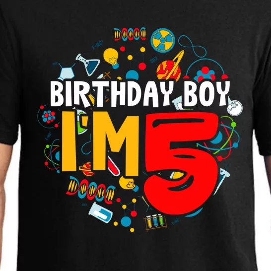 Birthday Boy IM 5 Years Old Gifts 5th Birthday Pajama Set