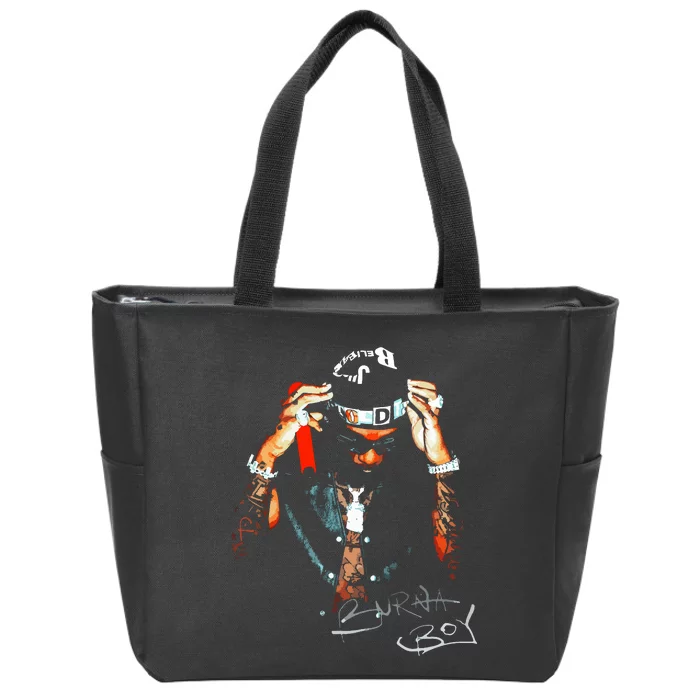 Burna Boy I Told Them 202324 Zip Tote Bag