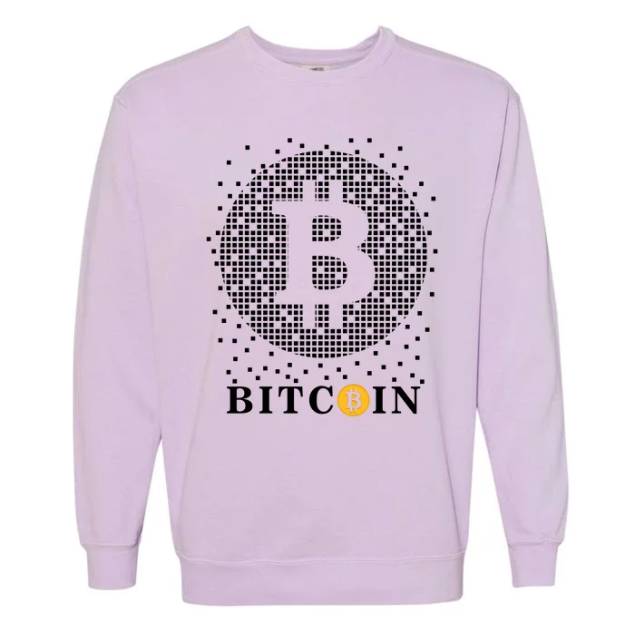 Bitcoin Garment-Dyed Sweatshirt