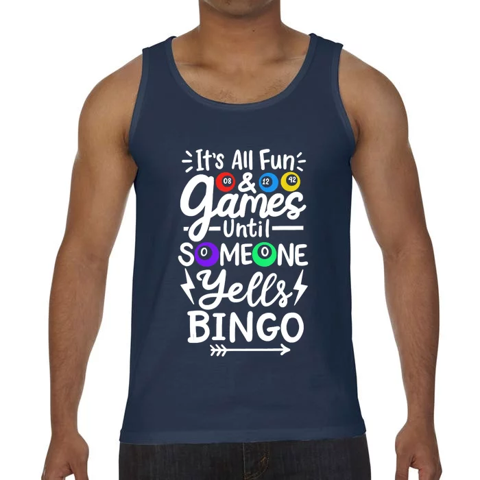 Bingo Comfort Colors® Tank Top