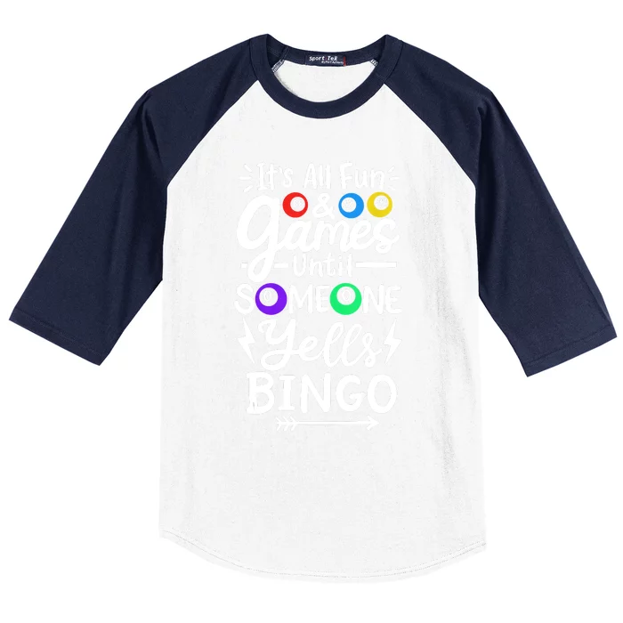 Bingo Baseball Sleeve Shirt