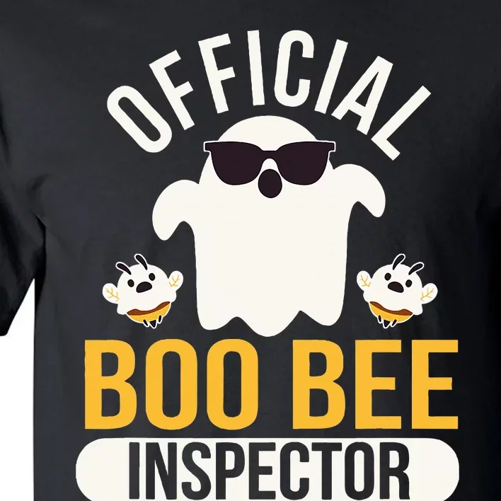 Boo Bee Inspector Halloween Humor Funny Ghost Tall T-Shirt