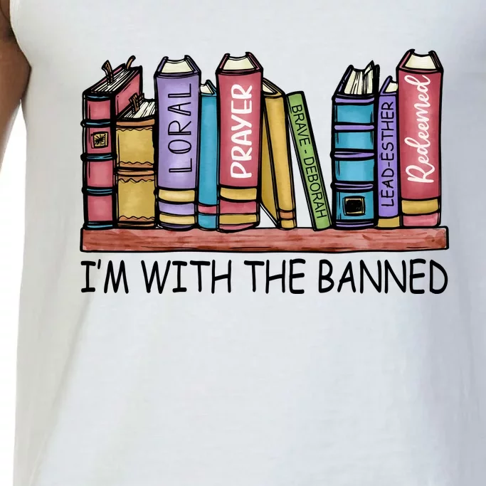 Banned Books I'm With The Banned Banned Books Reading Books Comfort Colors® Tank Top