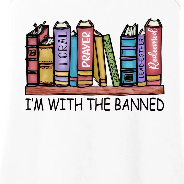 Banned Books I'm With The Banned Banned Books Reading Books Ladies Essential Tank