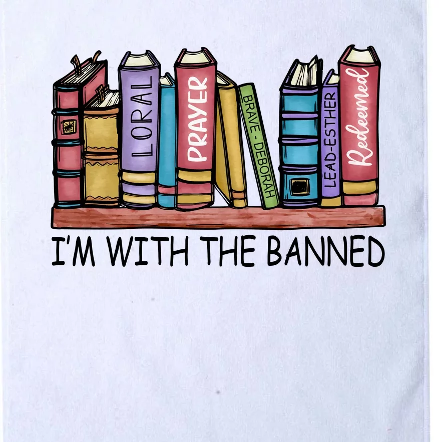 Banned Books I'm With The Banned Banned Books Reading Books Platinum Collection Golf Towel