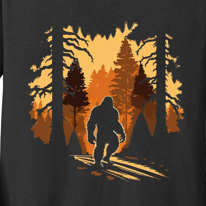 Bigfoot Kids Long Sleeve Shirt