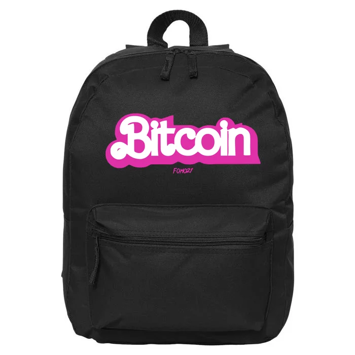 Bitcoin 16 in Basic Backpack