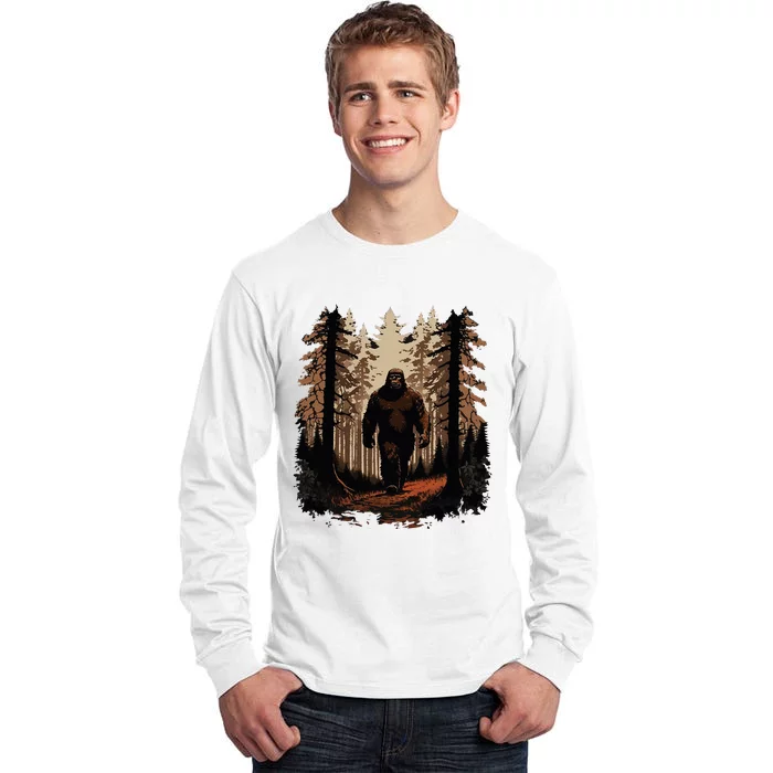 Bigfoot Tall Long Sleeve T-Shirt