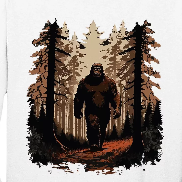 Bigfoot Tall Long Sleeve T-Shirt