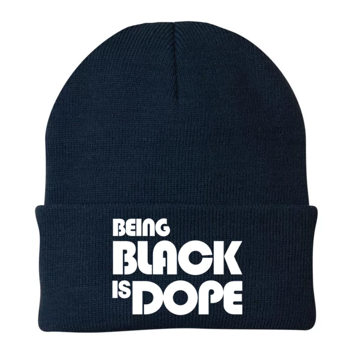 Being Black Is Dope Modern Style Great Gift Knit Cap Winter Beanie