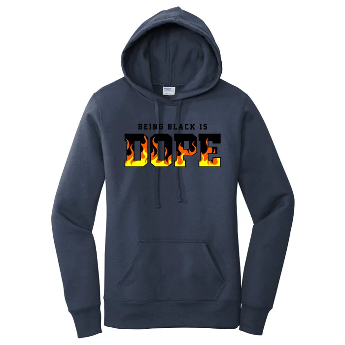 Being Black Is Dope Gift Women's Pullover Hoodie