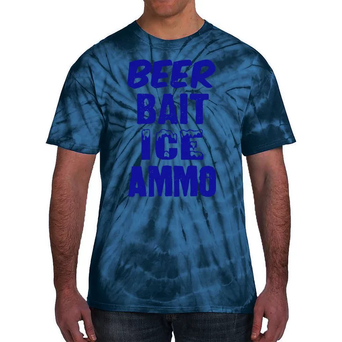 Beer Bait Ice Ammo Tie-Dye T-Shirt