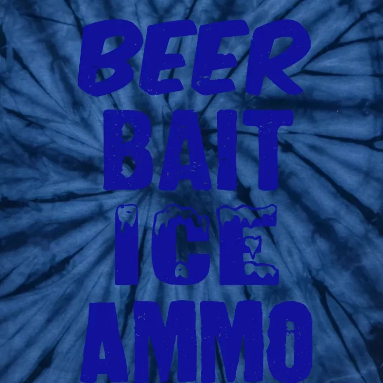 Beer Bait Ice Ammo Tie-Dye T-Shirt