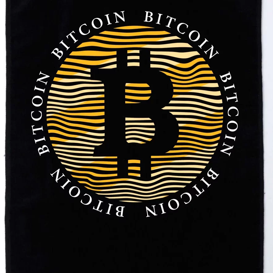 Bitcoin Platinum Collection Golf Towel