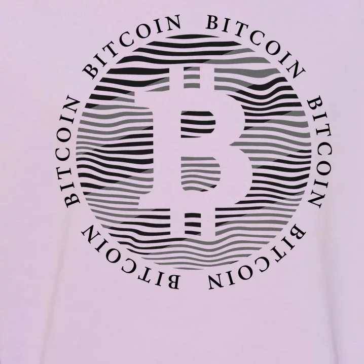 Bitcoin Garment-Dyed Sweatshirt