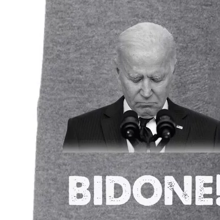 Bidone Biden Is Not Allowed To Run For President Doggie 3-End Fleece Hoodie