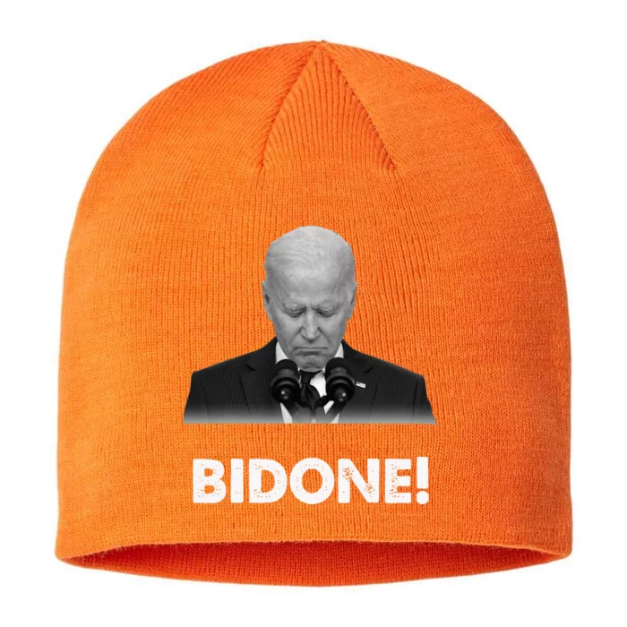 Bidone Biden Is Not Allowed To Run For President 8 1/2in Sustainable Knit Beanie