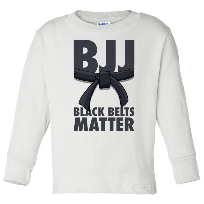 BJJ Brazilian Jiu Jitsu Art Jujitsu Toddler Long Sleeve Shirt