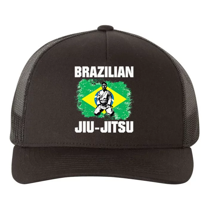 Bjj Brazilian Jiu Jitsu Yupoong Adult 5-Panel Trucker Hat