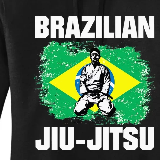 Bjj Brazilian Jiu Jitsu Women's Pullover Hoodie