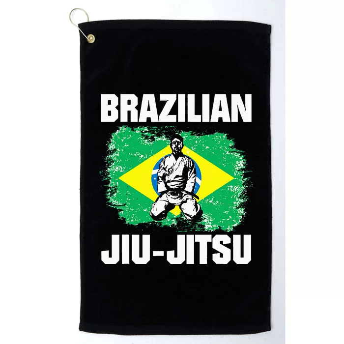 Bjj Brazilian Jiu Jitsu Platinum Collection Golf Towel