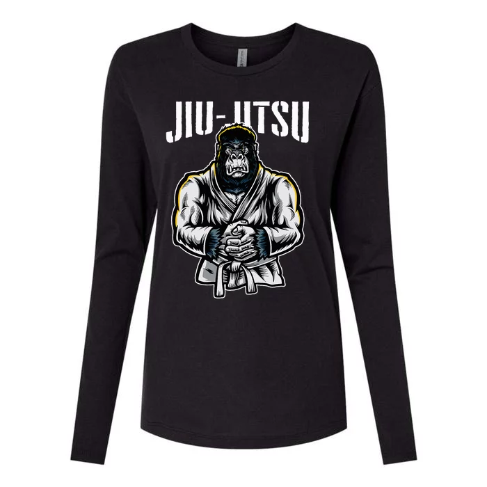 Bjj Brazilian Jiu Jitsu Womens Cotton Relaxed Long Sleeve T-Shirt