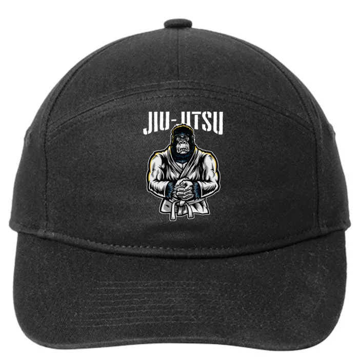 Bjj Brazilian Jiu Jitsu 7-Panel Snapback Hat