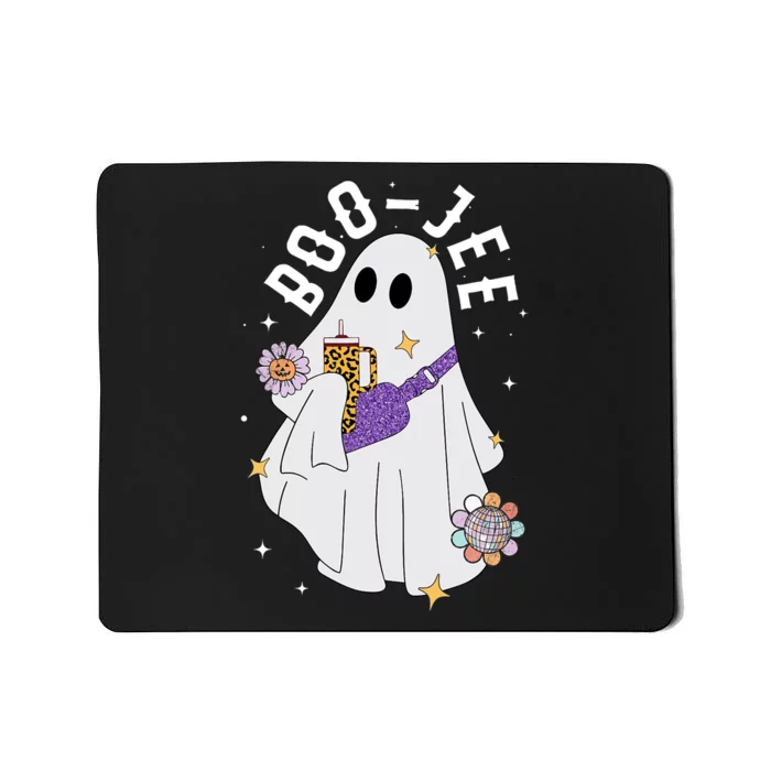 Boujee Boo Jee Spooky Season Cute Ghost Halloween Costume Mousepad