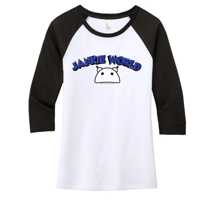 Big Brother Jankie World Women's Tri-Blend 3/4-Sleeve Raglan Shirt