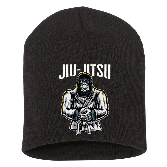 BJJ Brazilian Jiu Jitsu Short Acrylic Beanie