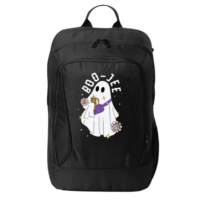 Boujee Boo Jee Spooky Season Cute Ghost Halloween Costume City Backpack