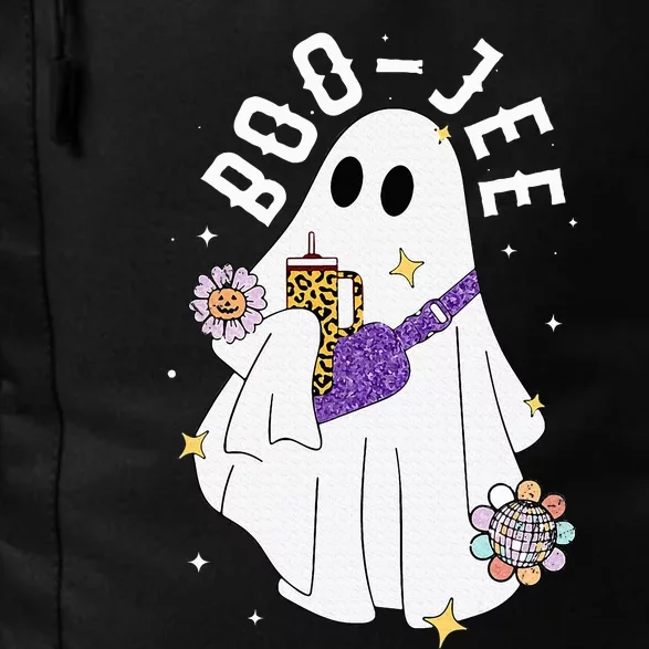 Boujee Boo Jee Spooky Season Cute Ghost Halloween Costume Daily Commute Backpack