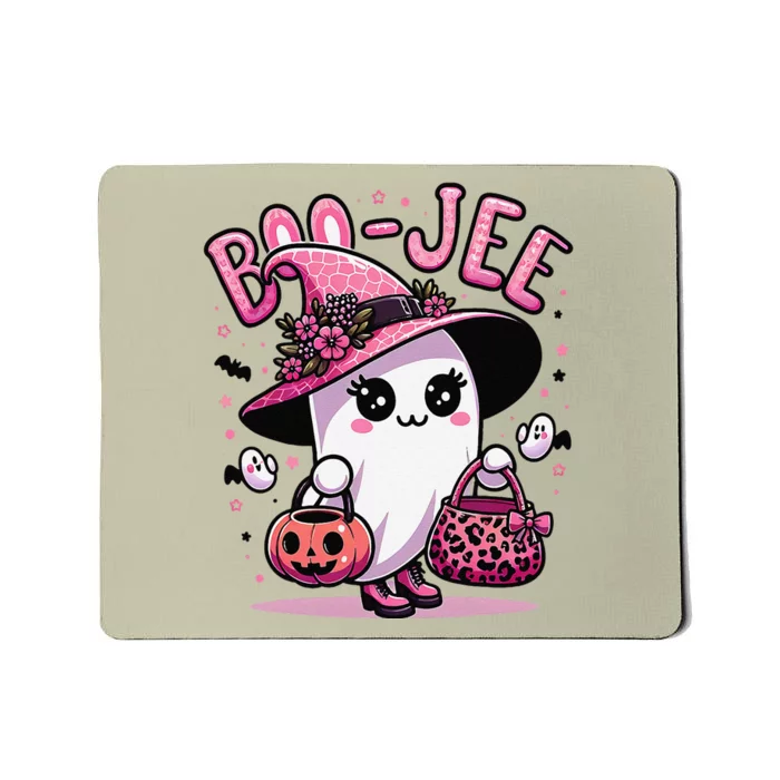 Boujee Boo Jee Spooky Ghost Pin.K Halloween Women Mousepad