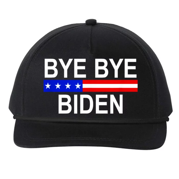 Bye Bye Joe Biden Snapback Five-Panel Rope Hat