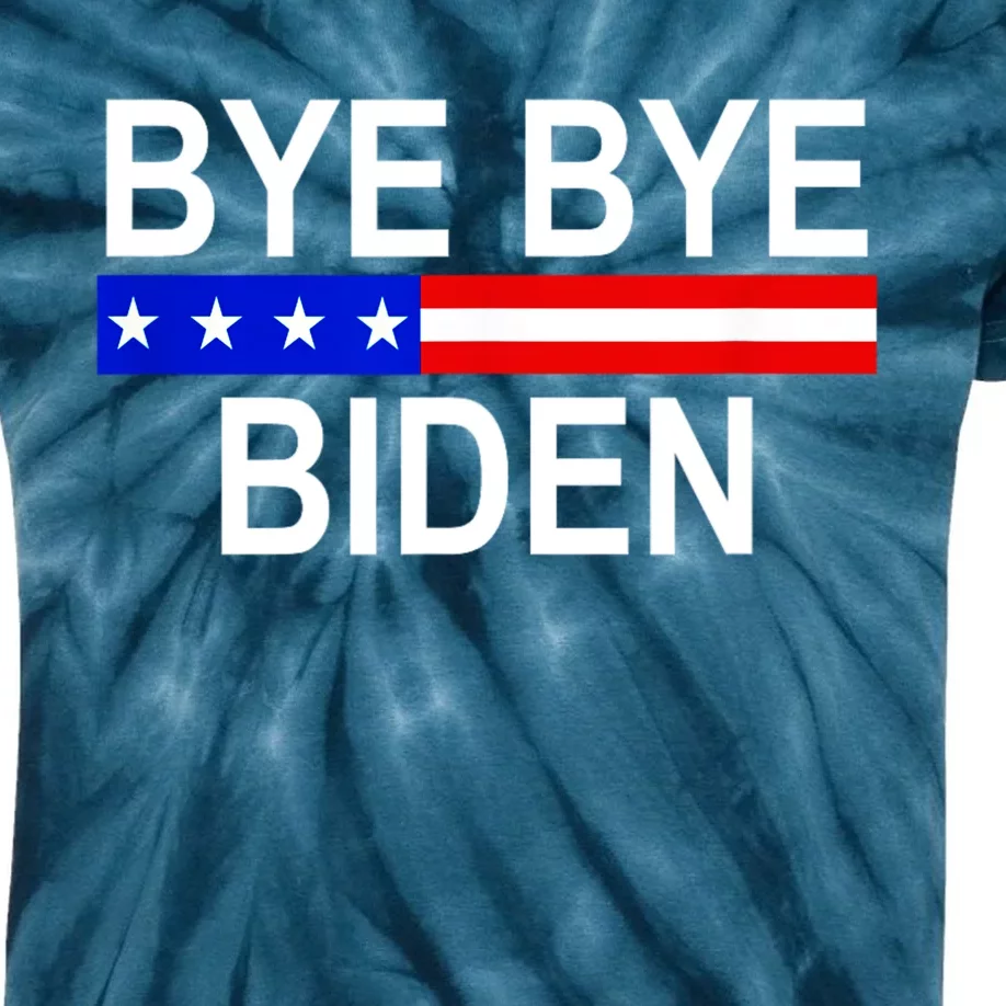 Bye Bye Joe Biden Kids Tie-Dye T-Shirt