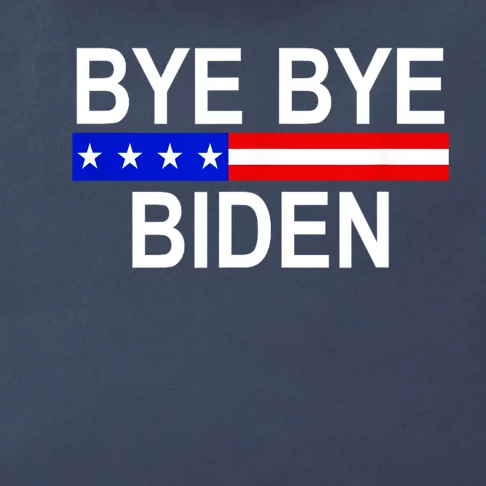 Bye Bye Joe Biden Zip Tote Bag