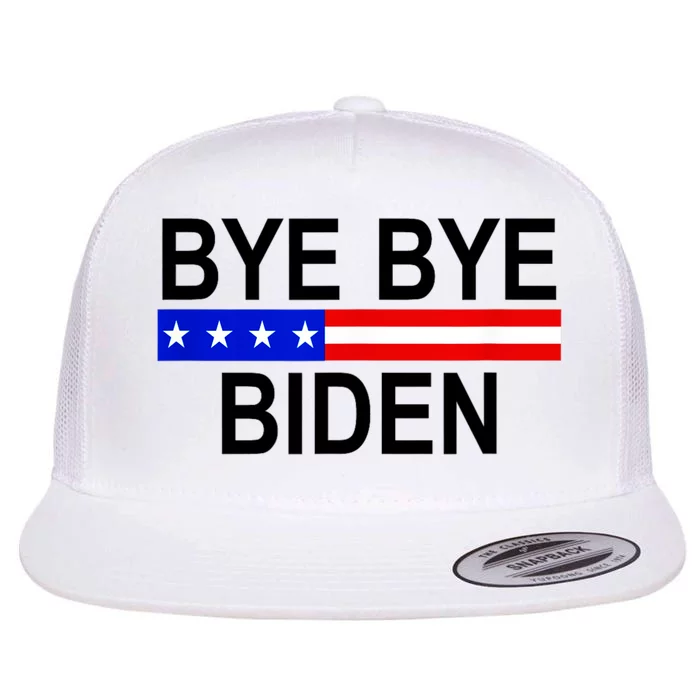 Bye Bye Joe Biden Flat Bill Trucker Hat