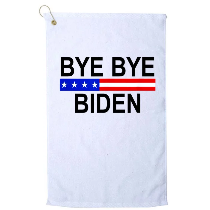 Bye Bye Joe Biden Platinum Collection Golf Towel