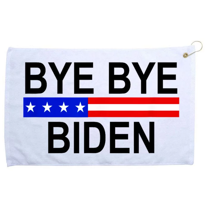 Bye Bye Joe Biden Grommeted Golf Towel