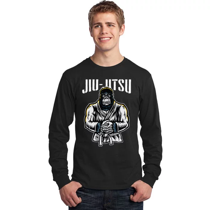 BJJ Brazilian Jiu Jitsu Tall Long Sleeve T-Shirt