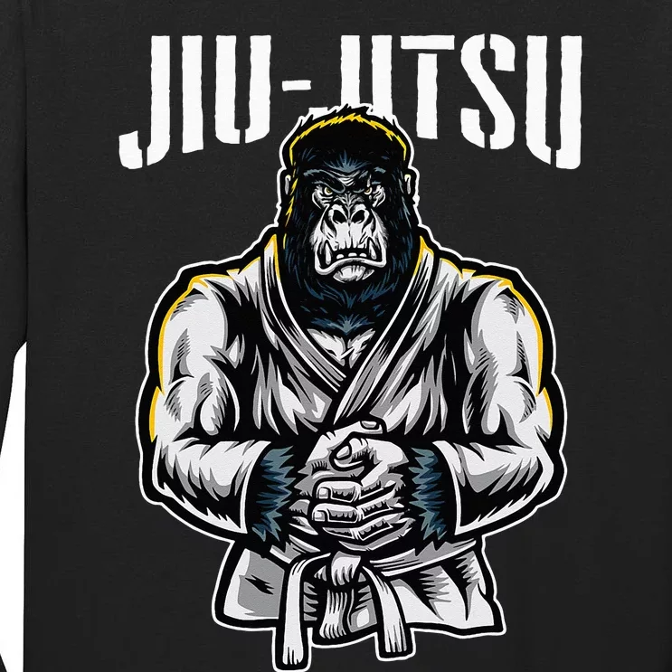 BJJ Brazilian Jiu Jitsu Tall Long Sleeve T-Shirt