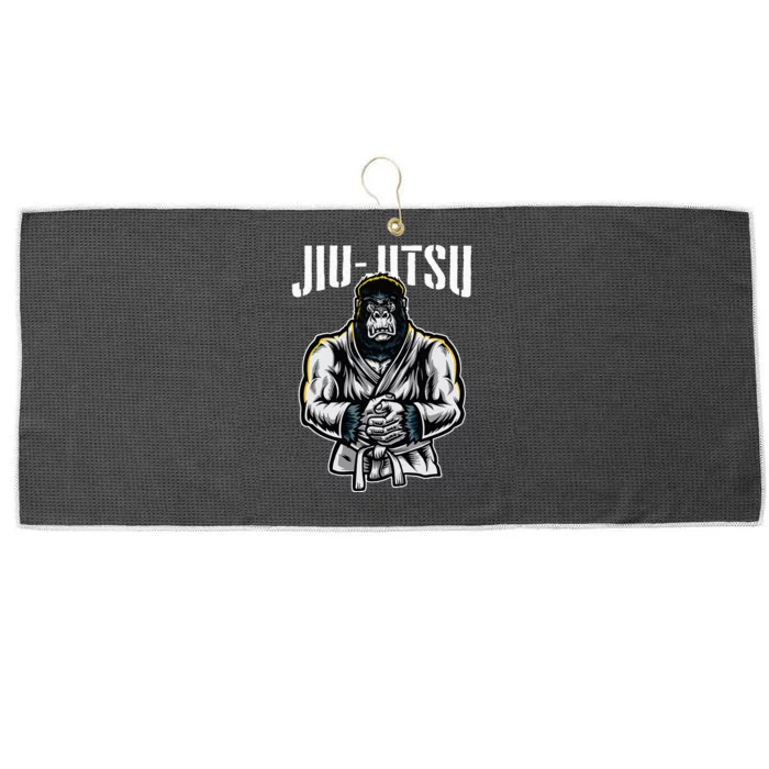 BJJ Brazilian Jiu Jitsu Large Microfiber Waffle Golf Towel