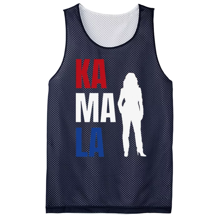 Breaking Barriers Kamala Harris Mesh Reversible Basketball Jersey Tank