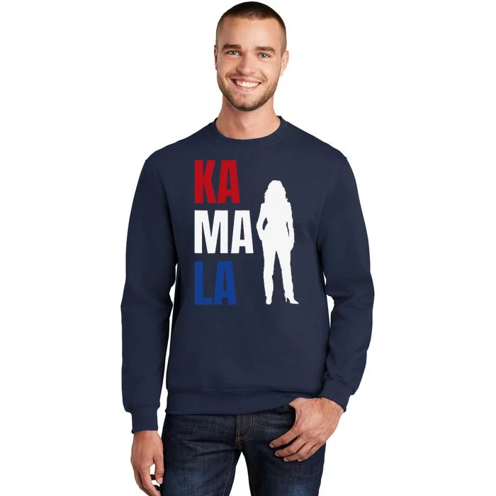 Breaking Barriers Kamala Harris Tall Sweatshirt