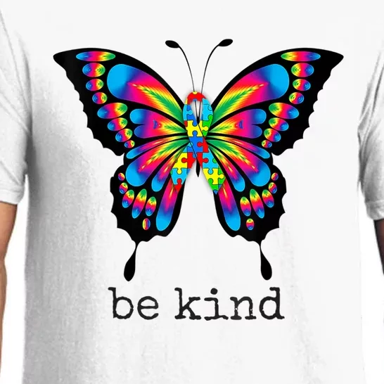 Butterfly Be Kind Autism Awareness Kindness Pajama Set